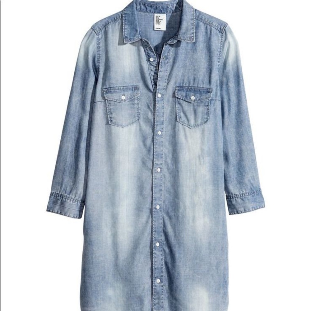 H&M Jean shirt dress